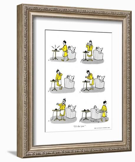 Hazel Cartoon-Ted Key-Framed Giclee Print