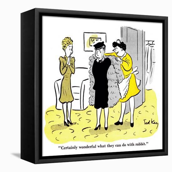 Hazel Cartoon-Ted Key-Framed Premier Image Canvas