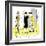 Hazel Cartoon-Ted Key-Framed Giclee Print