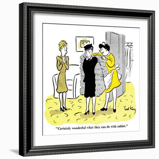 Hazel Cartoon-Ted Key-Framed Giclee Print