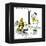 Hazel Cartoon-Ted Key-Framed Premier Image Canvas