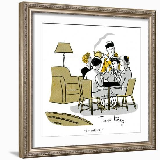 Hazel Cartoon-Ted Key-Framed Giclee Print