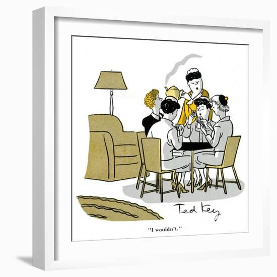 Hazel Cartoon-Ted Key-Framed Giclee Print