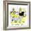 Hazel Cartoon-Ted Key-Framed Giclee Print