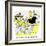 Hazel Cartoon-Ted Key-Framed Giclee Print