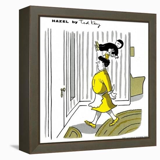 Hazel Cartoon-Ted Key-Framed Premier Image Canvas