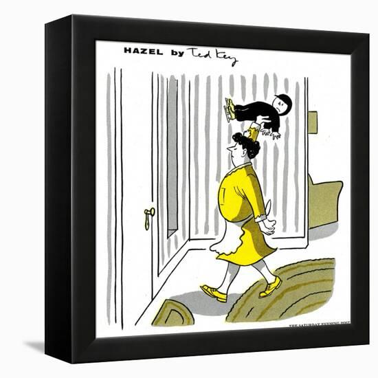 Hazel Cartoon-Ted Key-Framed Premier Image Canvas