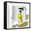 Hazel Cartoon-Ted Key-Framed Premier Image Canvas