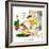 Hazel Cartoon-Ted Key-Framed Giclee Print