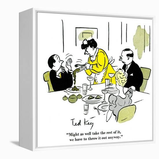 Hazel Cartoon-Ted Key-Framed Premier Image Canvas