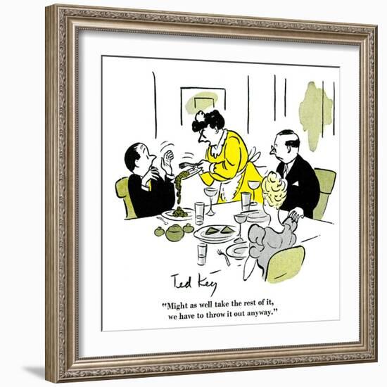 Hazel Cartoon-Ted Key-Framed Giclee Print