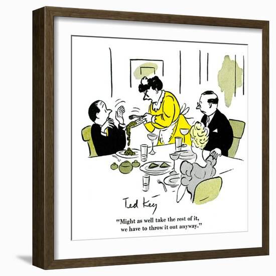 Hazel Cartoon-Ted Key-Framed Giclee Print