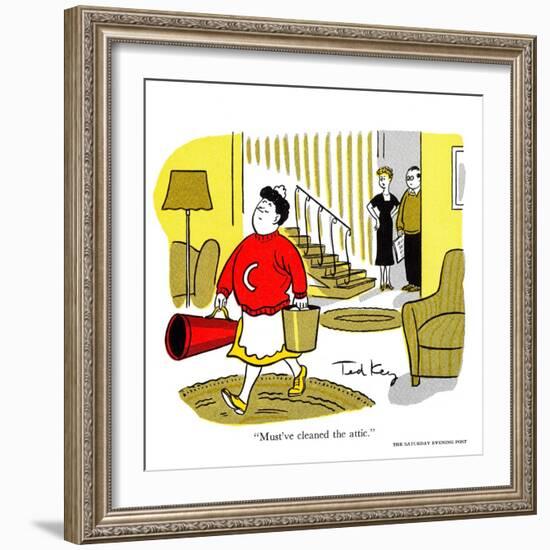 Hazel Cartoon-Ted Key-Framed Giclee Print