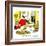 Hazel Cartoon-Ted Key-Framed Giclee Print