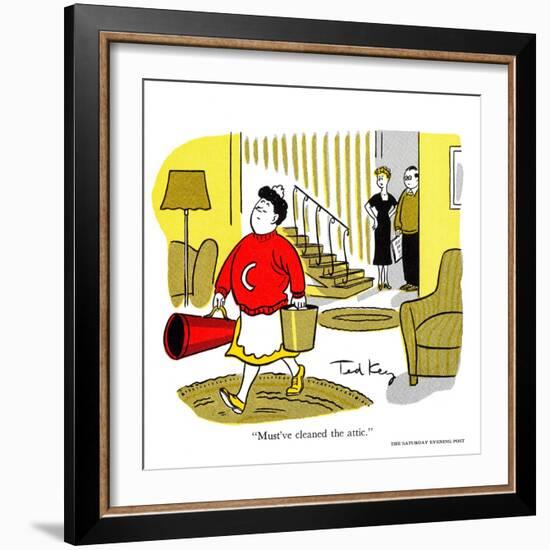 Hazel Cartoon-Ted Key-Framed Giclee Print