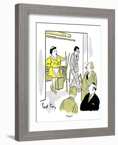 Hazel Cartoon-Ted Key-Framed Giclee Print