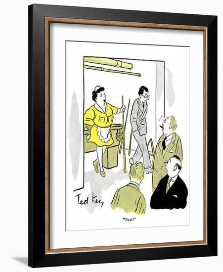 Hazel Cartoon-Ted Key-Framed Giclee Print