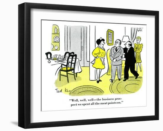 Hazel Cartoon-Ted Key-Framed Giclee Print