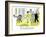 Hazel Cartoon-Ted Key-Framed Giclee Print