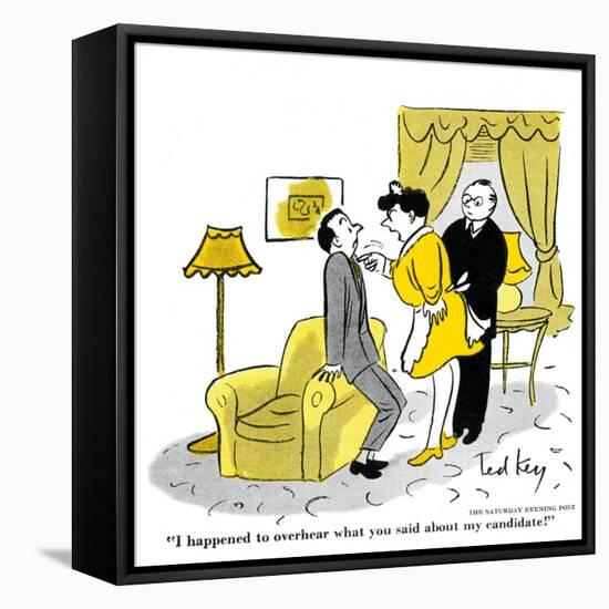 Hazel Cartoon-Ted Key-Framed Premier Image Canvas