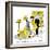 Hazel Cartoon-Ted Key-Framed Giclee Print