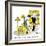 Hazel Cartoon-Ted Key-Framed Giclee Print