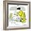 Hazel Cartoon-Ted Key-Framed Giclee Print