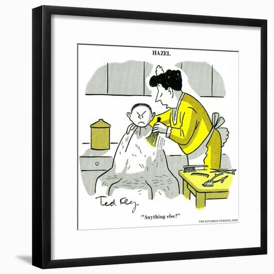 Hazel Cartoon-Ted Key-Framed Giclee Print