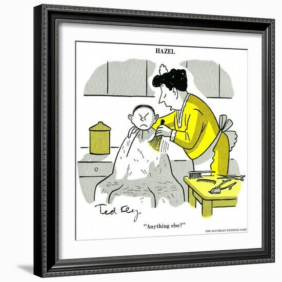 Hazel Cartoon-Ted Key-Framed Giclee Print