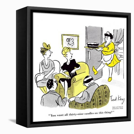 Hazel Cartoon-Ted Key-Framed Premier Image Canvas