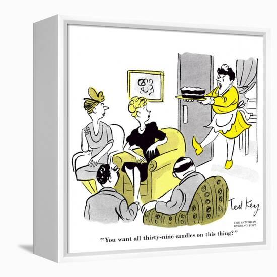 Hazel Cartoon-Ted Key-Framed Premier Image Canvas