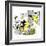 Hazel Cartoon-Ted Key-Framed Premium Giclee Print