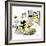 Hazel Cartoon-Ted Key-Framed Premium Giclee Print