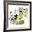 Hazel Cartoon-Ted Key-Framed Giclee Print