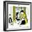 Hazel Cartoon-Ted Key-Framed Giclee Print