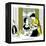 Hazel Cartoon-Ted Key-Framed Premier Image Canvas