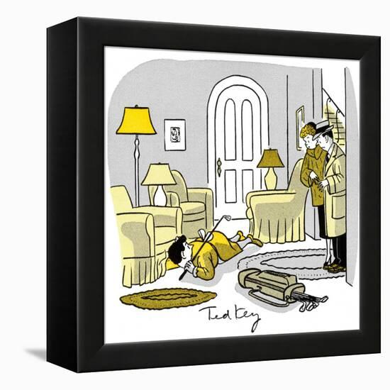 Hazel Cartoon-Ted Key-Framed Premier Image Canvas