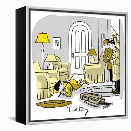 Hazel Cartoon-Ted Key-Framed Premier Image Canvas