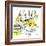 Hazel Cartoon-Ted Key-Framed Giclee Print