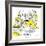 Hazel Cartoon-Ted Key-Framed Giclee Print