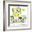 Hazel Cartoon-Ted Key-Framed Giclee Print