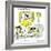 Hazel Cartoon-Ted Key-Framed Giclee Print