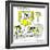 Hazel Cartoon-Ted Key-Framed Giclee Print