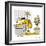 Hazel Cartoon-Ted Key-Framed Giclee Print