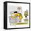 Hazel Cartoon-Ted Key-Framed Premier Image Canvas