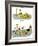 Hazel Cartoon-Ted Key-Framed Giclee Print