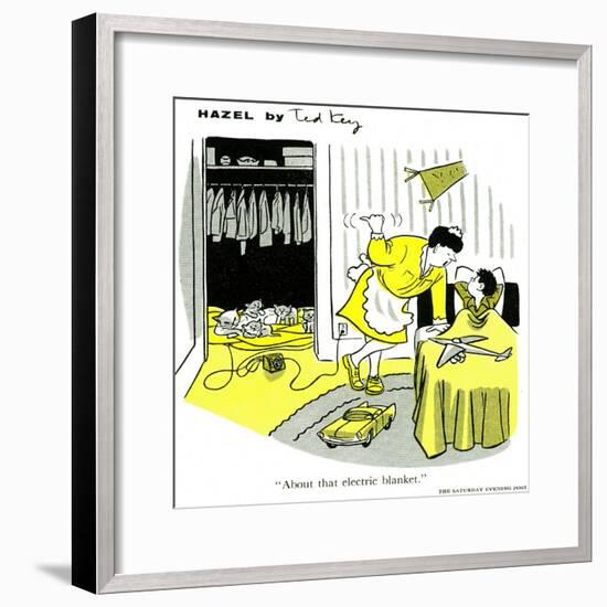 Hazel Cartoon-Ted Key-Framed Giclee Print