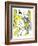 Hazel Cartoon-Ted Key-Framed Giclee Print