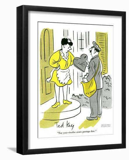 Hazel Cartoon-Ted Key-Framed Giclee Print