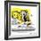 Hazel Cartoon-Ted Key-Framed Giclee Print